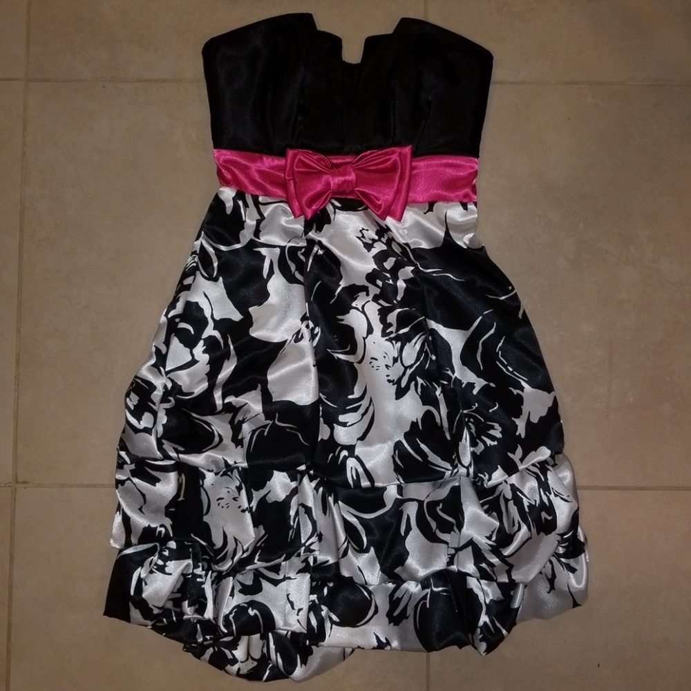 Black & White Party Dress